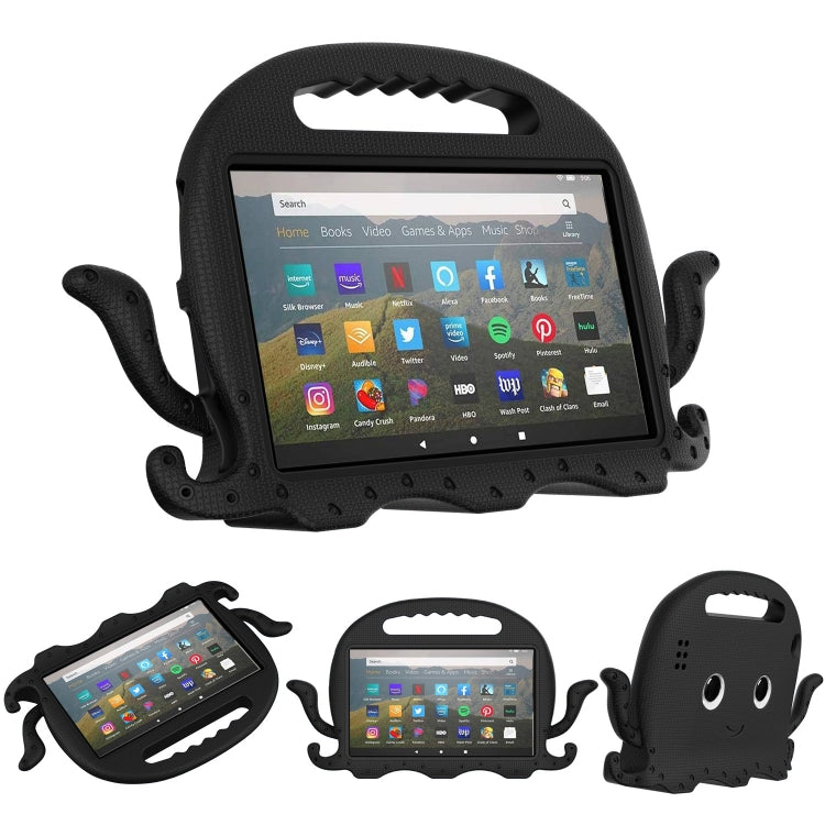 Octopus EVA Shockproof Tablet Case with Screen Film & Shoulder Strap, For Amazon Kindle Fire HD 7 2019 / 2017 / 2015, For Amazon Kindle Fire HD 8 / HD 8 Plus
