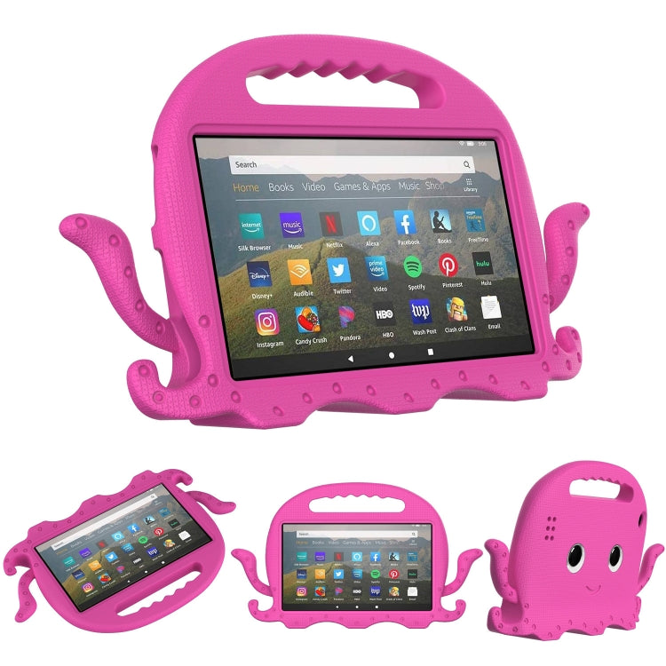 Octopus EVA Shockproof Tablet Case with Screen Film & Shoulder Strap, For Amazon Kindle Fire HD 7 2019 / 2017 / 2015, For Amazon Kindle Fire HD 8 / HD 8 Plus