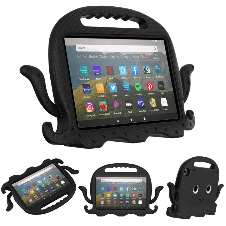 Octopus EVA Shockproof Tablet Case with Screen Film & Shoulder Strap, For Amazon Kindle Fire HD 7 2019 / 2017 / 2015, For Amazon Kindle Fire HD 8 / HD 8 Plus