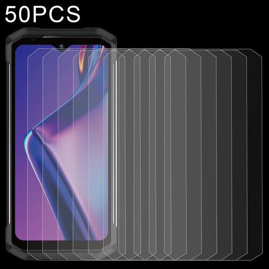 50 PCS 0.26mm 9H 2.5D Tempered Glass Film, For Doogee S98 Pro / S98 (50 PCS)