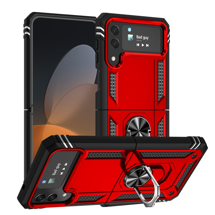 Shockproof TPU + PC Protective Case with 360 Degree Rotating Holder, For Samsung Galaxy Z Flip4