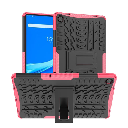 Tire Texture TPU+PC Shockproof Case with Holder, For Lenovo Tab M10 Plus 10.6 3rd Gen 2022