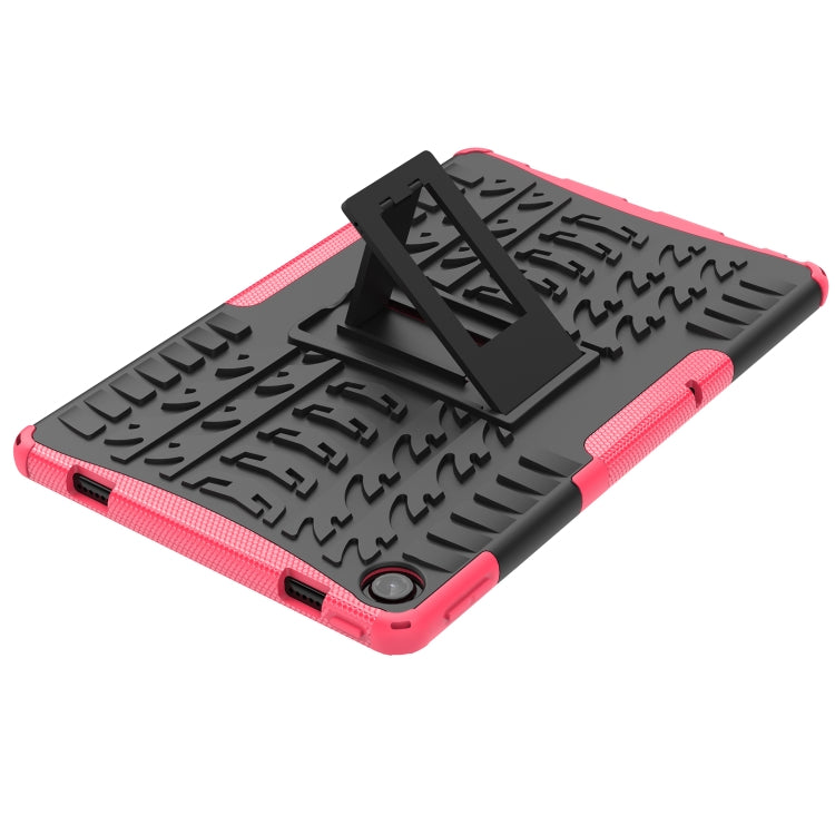 Tire Texture TPU+PC Shockproof Case with Holder, For Lenovo Tab M10 Plus 10.6 3rd Gen 2022