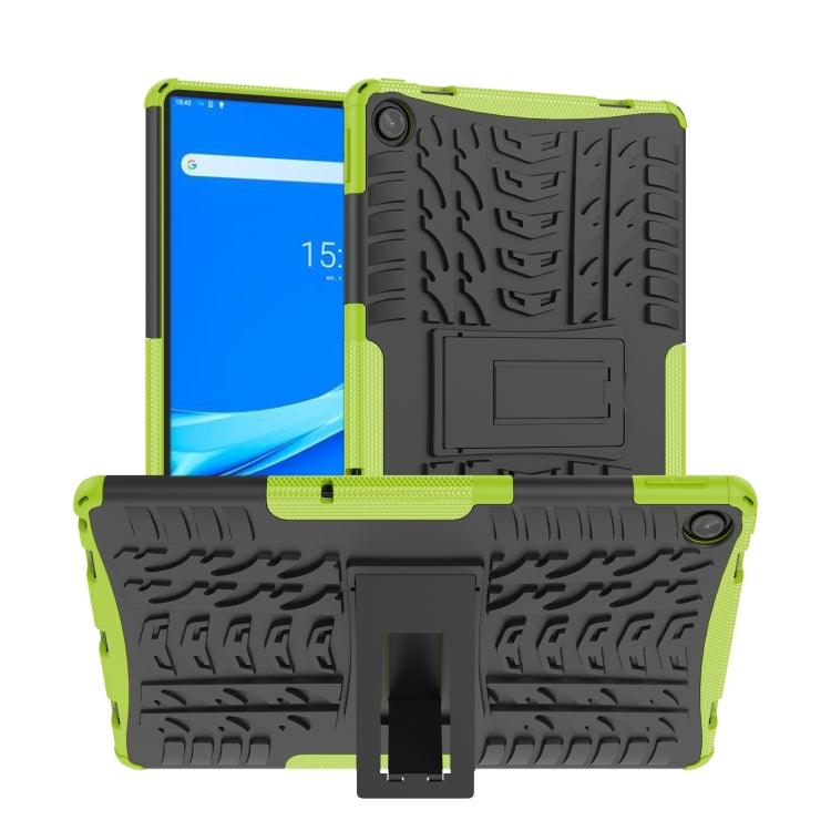 Tire Texture TPU+PC Shockproof Case with Holder, For Lenovo Tab M10 Plus 10.6 3rd Gen 2022