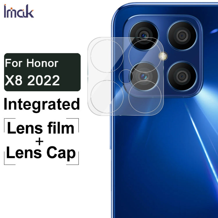 imak Integrated Rear Camera Lens Tempered Glass Film with Lens Cap, For Honor X8 2022, For Honor Play 30 Plus 5G / X7 2022, For vivo S15 5G / S15 Pro 5G, For vivo S15e 5G, For vivo X80 5G, For vivo X80 Pro 5G
