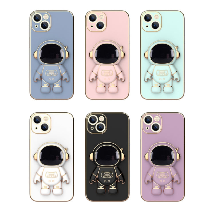 Plating Astronaut Holder Phone Case, For iPhone 12 Pro, For iPhone 12, For iPhone 12 mini, For iPhone 11 Pro Max, For iPhone 11 Pro