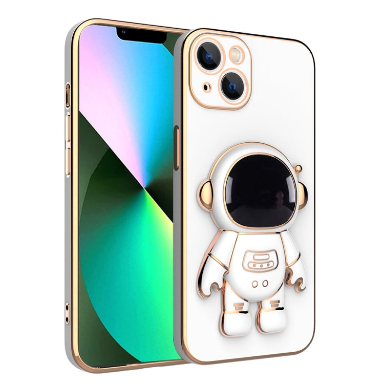 Plating Astronaut Holder Phone Case, For iPhone 12 Pro, For iPhone 12, For iPhone 12 mini, For iPhone 11 Pro Max, For iPhone 11 Pro