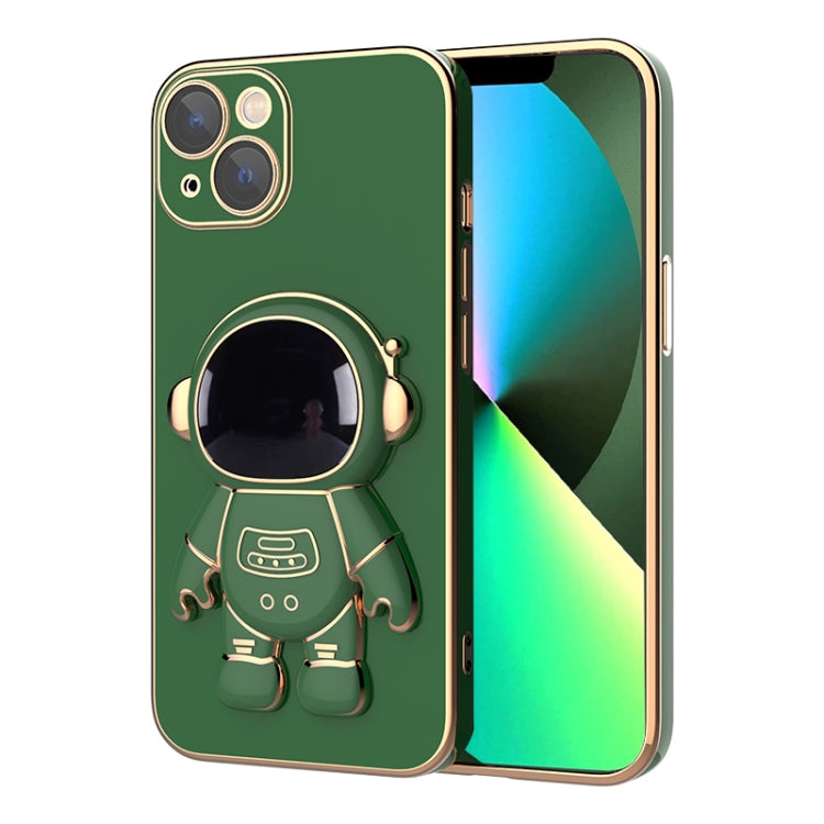 Plating Astronaut Holder Phone Case, For iPhone 12 Pro, For iPhone 12, For iPhone 12 mini, For iPhone 11 Pro Max, For iPhone 11 Pro