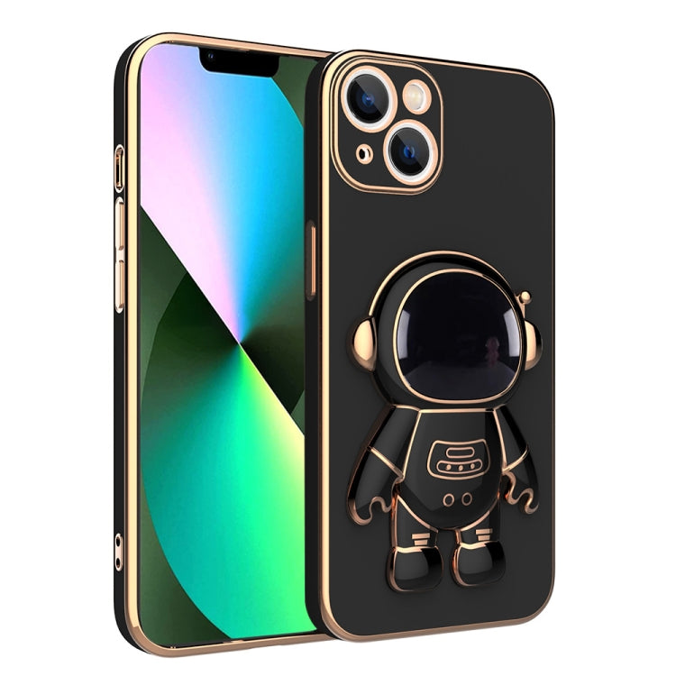Plating Astronaut Holder Phone Case, For iPhone 12 Pro, For iPhone 12, For iPhone 12 mini, For iPhone 11 Pro Max, For iPhone 11 Pro