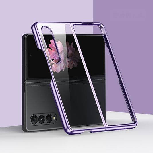 Electroplating PC Shockproof Phone Case, For Samsung Galaxy Z Fold4 5G