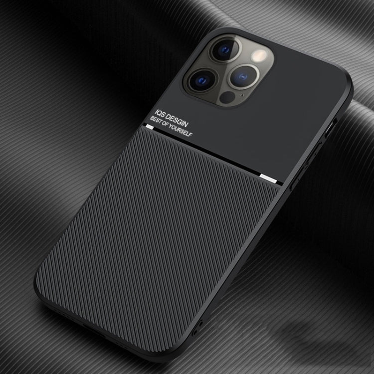 Classic Tilt Strip Grain Magnetic Shockproof PC + TPU Phone Case, For iPhone 14, For iPhone 14 Plus, For iPhone 14 Pro, For iPhone 14 Pro Max