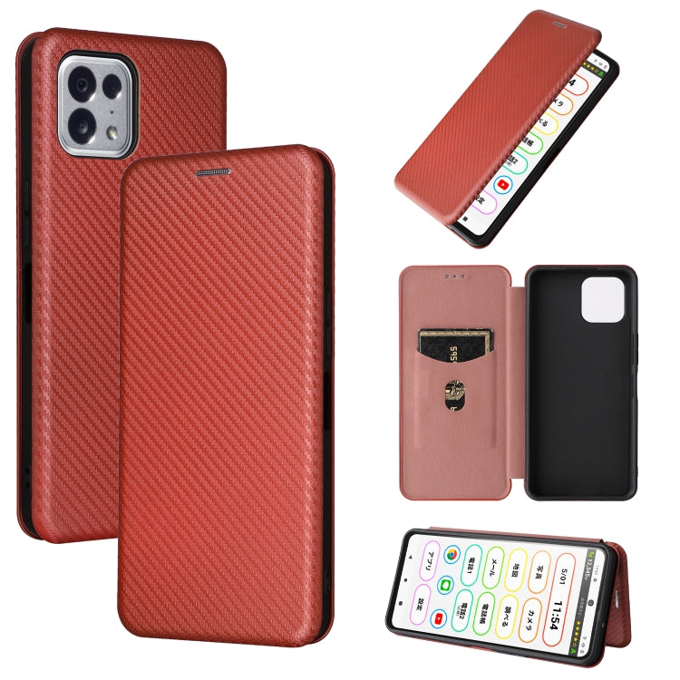 Carbon Fiber Texture Magnetic Leather Phone Case, For Tone E22, For vivo S12 5G / V23 5G, For Redmi Note 11T Pro / Note 11T Pro+ 5G, For Motorola Moto G42