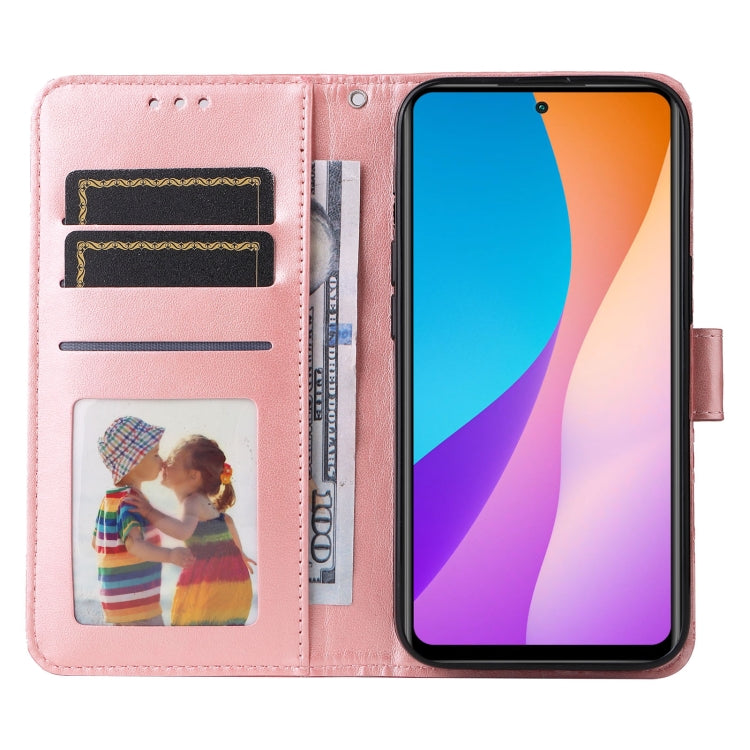 Embossed Sunflower Leather Phone Case, For Infinix Hot 11s NFC, For Infinix Hot 11, For Infinix Hot 11s, For Infinix Hot 12i, For Infinix Smart 5