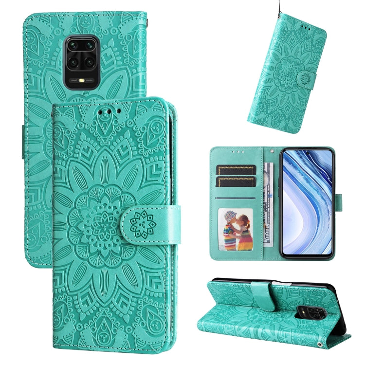 Embossed Sunflower Leather Phone Case, For Xiaomi Redmi 9A, For Xiaomi Redmi 9C / 10A, For Xiaomi Redmi 10C 4G, For Xiaomi Redmi K40 / K40 Pro / Xiaomi Poco F1, For Xiaomi Redmi K50 Gaming 5G, For Xiaomi Redmi Note 10 Pro 5G                            ...