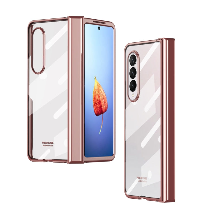 Full Body Electroplating Hinge Phone Case, For Samsung Galaxy Z Fold4