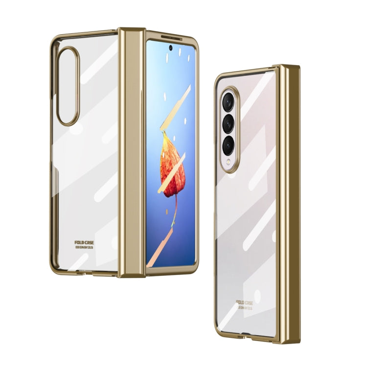 Full Body Integrated Electroplating Hinge Phone Case, For Samsung Galaxy Z Fold4