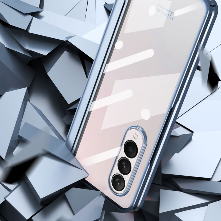Full Body Integrated Electroplating Hinge Phone Case, For Samsung Galaxy Z Fold4