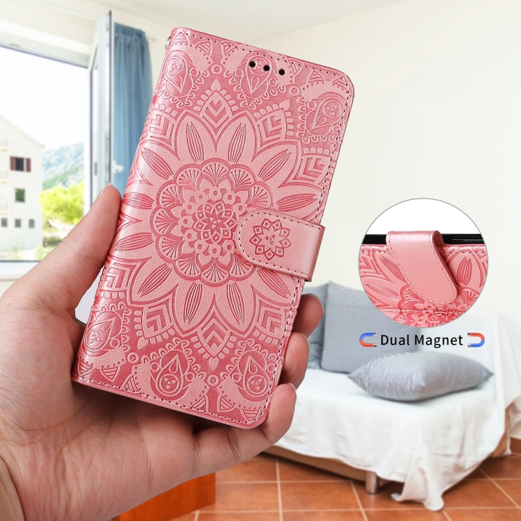 Embossed Sunflower Leather Phone Case, For Samsung Galaxy S22 5G, For Samsung Galaxy S22+ 5G, For Samsung Galaxy S22 Ultra 5G, For Samsung Galaxy S21 5G, For Samsung Galaxy S21+ 5G, For Samsung Galaxy S21 Ultra 5G, For Samsung Galaxy S21 FE 5G         ...