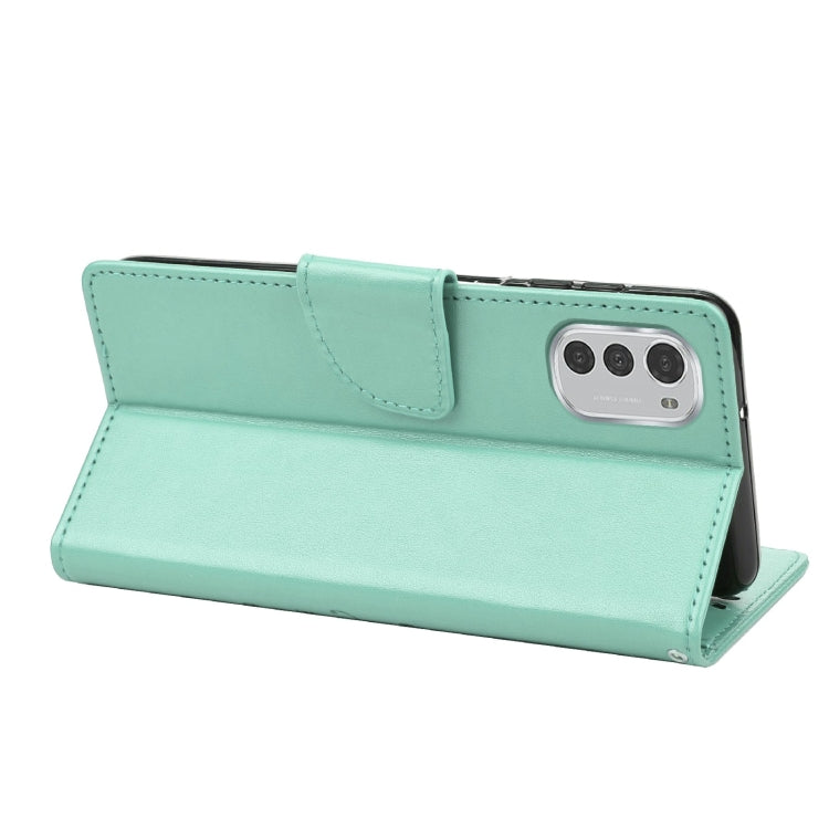 Butterfly Flower Pattern Horizontal Flip Leather Phone Case with Card Slot & Holder, For Motorola Moto E32, For Samsung Galaxy A03, For Samsung Galaxy Xcover6 Pro
