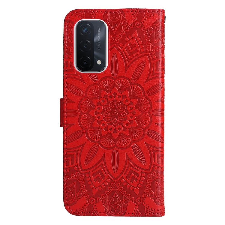 Embossed Sunflower Leather Phone Case, For OPPO A74 5G / A54 5G, For OPPO A94 4G / F19 Pro / Reno5 F, For OPPO A94 5G / A95 5G / F19 Pro+, For OPPO Find X5 Lite / Reno7 5G Global, For OPPO Find X5, For OPPO Find X5 Pro, For OPPO Realme 8 4G / 8 Pro    ...