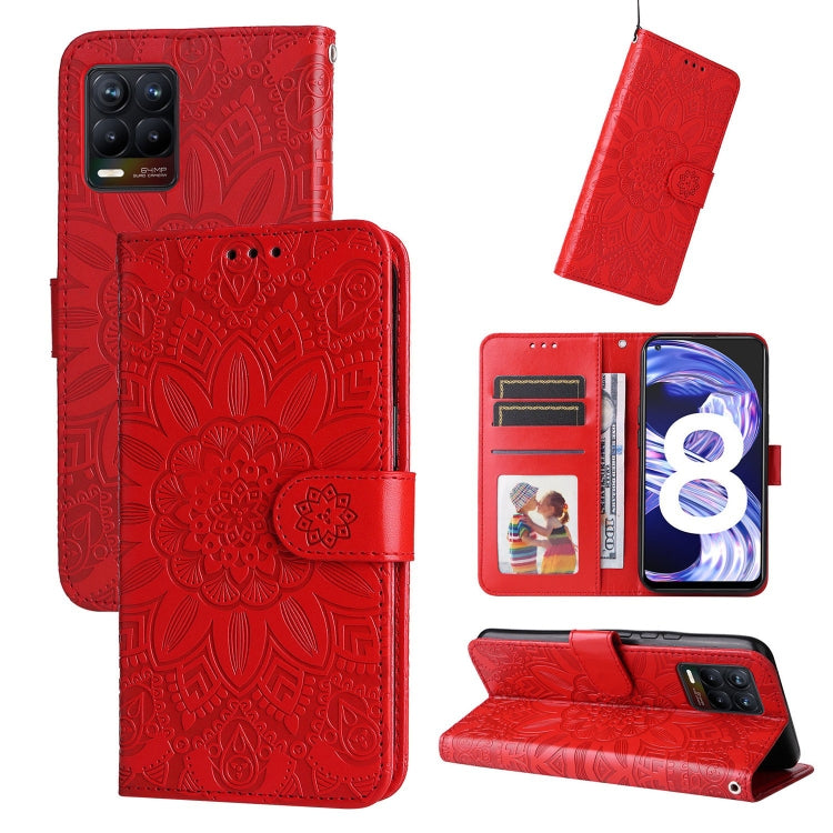 Embossed Sunflower Leather Phone Case, For OPPO A74 5G / A54 5G, For OPPO A94 4G / F19 Pro / Reno5 F, For OPPO A94 5G / A95 5G / F19 Pro+, For OPPO Find X5 Lite / Reno7 5G Global, For OPPO Find X5, For OPPO Find X5 Pro, For OPPO Realme 8 4G / 8 Pro    ...