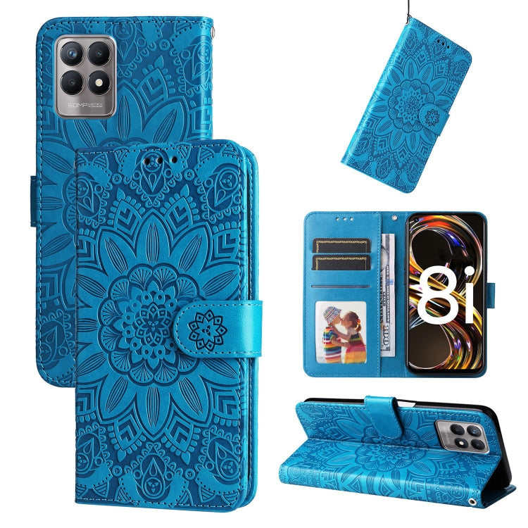 Embossed Sunflower Leather Phone Case, For OPPO A74 5G / A54 5G, For OPPO A94 4G / F19 Pro / Reno5 F, For OPPO A94 5G / A95 5G / F19 Pro+, For OPPO Find X5 Lite / Reno7 5G Global, For OPPO Find X5, For OPPO Find X5 Pro, For OPPO Realme 8 4G / 8 Pro    ...