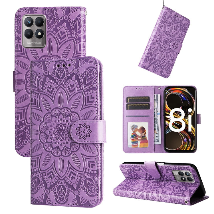 Embossed Sunflower Leather Phone Case, For OPPO A74 5G / A54 5G, For OPPO A94 4G / F19 Pro / Reno5 F, For OPPO A94 5G / A95 5G / F19 Pro+, For OPPO Find X5 Lite / Reno7 5G Global, For OPPO Find X5, For OPPO Find X5 Pro, For OPPO Realme 8 4G / 8 Pro    ...