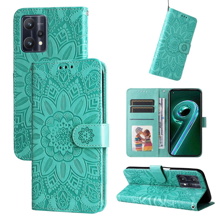 Embossed Sunflower Leather Phone Case, For OPPO A74 5G / A54 5G, For OPPO A94 4G / F19 Pro / Reno5 F, For OPPO A94 5G / A95 5G / F19 Pro+, For OPPO Find X5 Lite / Reno7 5G Global, For OPPO Find X5, For OPPO Find X5 Pro, For OPPO Realme 8 4G / 8 Pro    ...