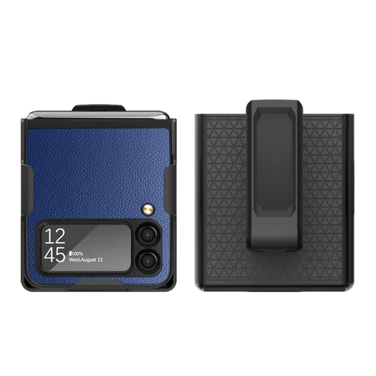 Litchi Texture Shockproof Phone Case, For Samsung Galaxy Z Flip3 5G