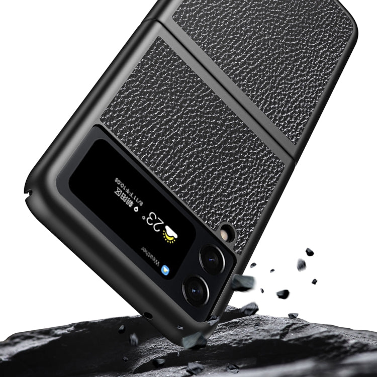 Litchi Texture All Inclusive Shockproof Protective Phone Case, For Samsung Galaxy Z Flip4