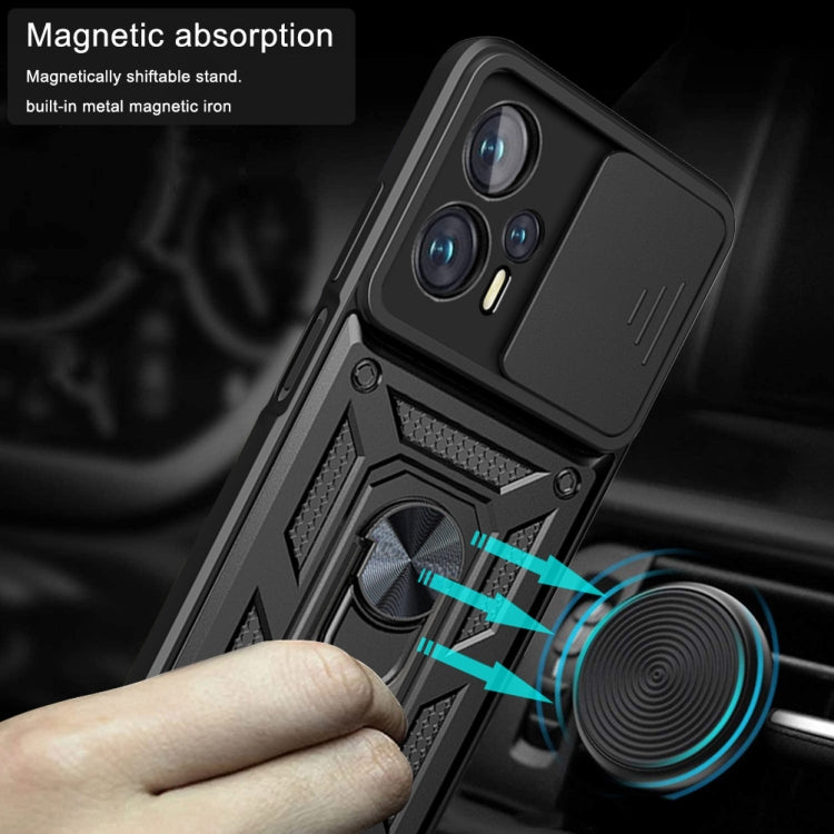 Sliding Camera Design TPU + PC Phone Case, For Xiaomi Poco X4 GT, For Xiaomi 12 Lite