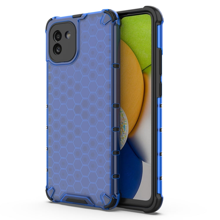 Honeycomb PC + TPU Phone Case, For Samsung Galaxy A03 EU Version