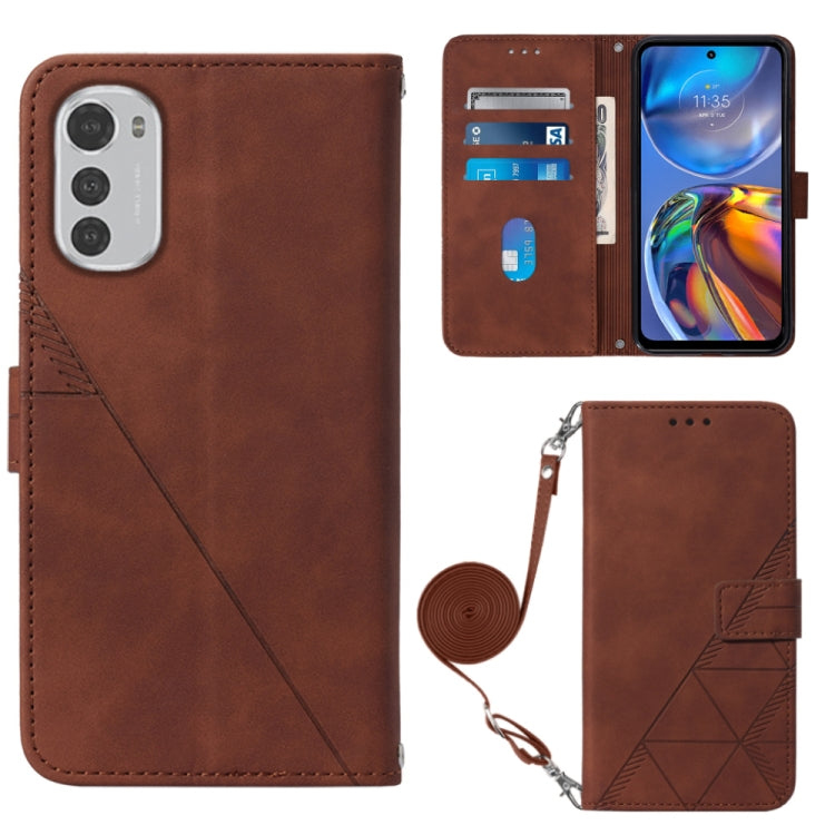 Crossbody 3D Embossed Flip Leather Phone Case, For Xiaomi Redmi Note 11T Pro, For Motorola Moto G52j 5G, For Xiaomi Poco M4 5G, For Motorola Moto E32