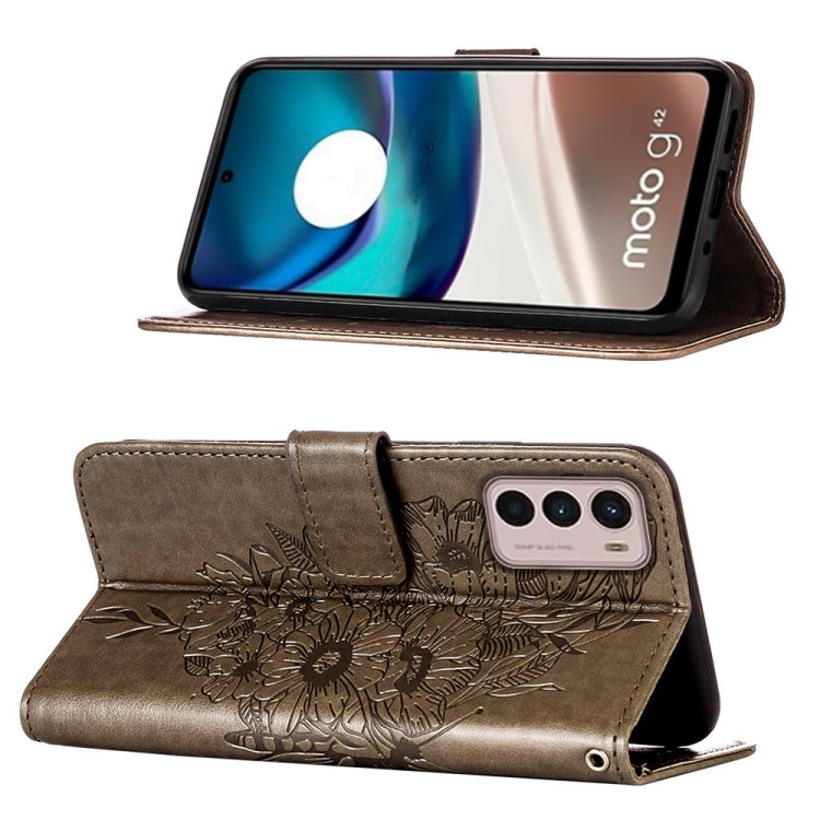 Embossed Butterfly Flip Leather Phone Case, For Motorola Moto G42, For Motorola Moto G52j 5G, For OPPO K10 Pro 5G, For OPPO Reno8, For OPPO Reno8 Pro, For OPPO Reno8 Pro+