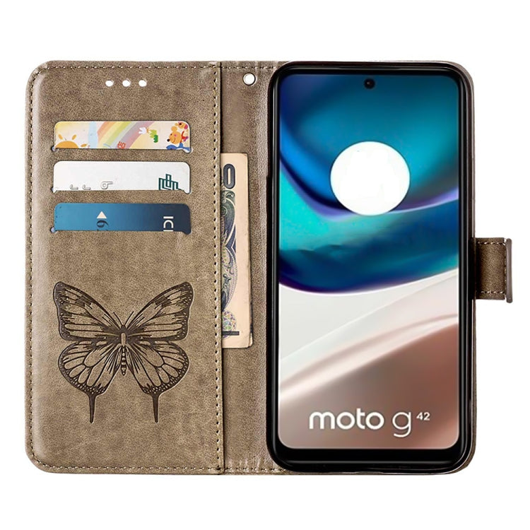 Embossed Butterfly Flip Leather Phone Case, For Motorola Moto G42, For Motorola Moto G52j 5G, For OPPO K10 Pro 5G, For OPPO Reno8, For OPPO Reno8 Pro, For OPPO Reno8 Pro+