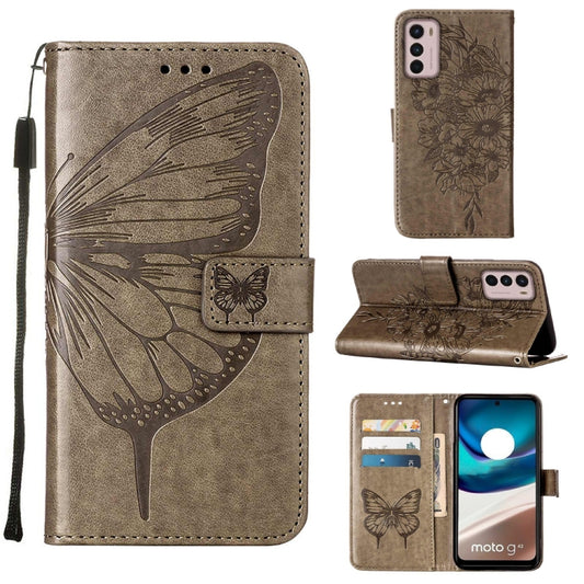Embossed Butterfly Flip Leather Phone Case, For Motorola Moto G42, For Motorola Moto G52j 5G, For OPPO K10 Pro 5G, For OPPO Reno8, For OPPO Reno8 Pro, For OPPO Reno8 Pro+