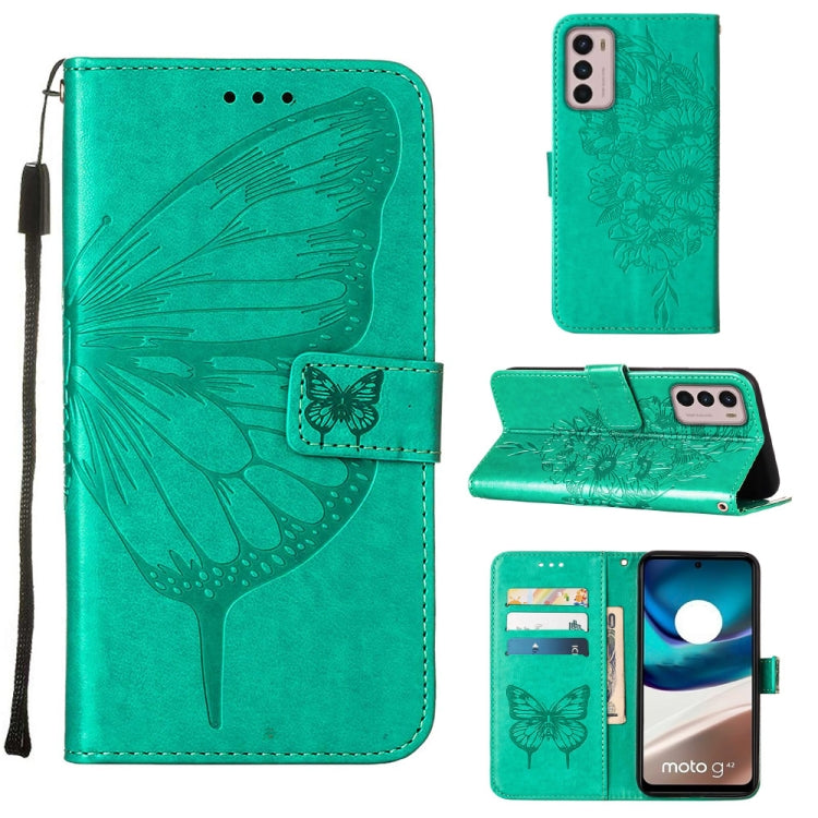 Embossed Butterfly Flip Leather Phone Case, For Motorola Moto G42, For Motorola Moto G52j 5G, For OPPO K10 Pro 5G, For OPPO Reno8, For OPPO Reno8 Pro, For OPPO Reno8 Pro+