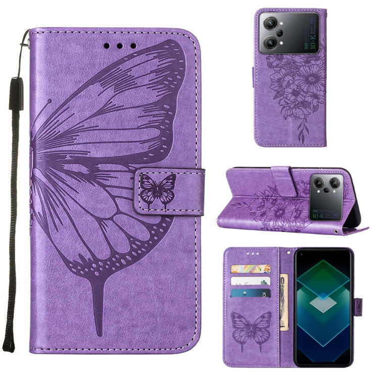 Embossed Butterfly Flip Leather Phone Case, For Motorola Moto G42, For Motorola Moto G52j 5G, For OPPO K10 Pro 5G, For OPPO Reno8, For OPPO Reno8 Pro, For OPPO Reno8 Pro+