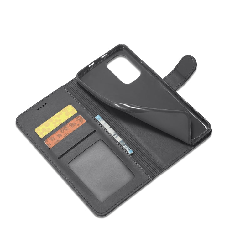 LC.IMEEKE Calf Texture Leather Phone Case, For Xiaomi Poco X4 GT 5G