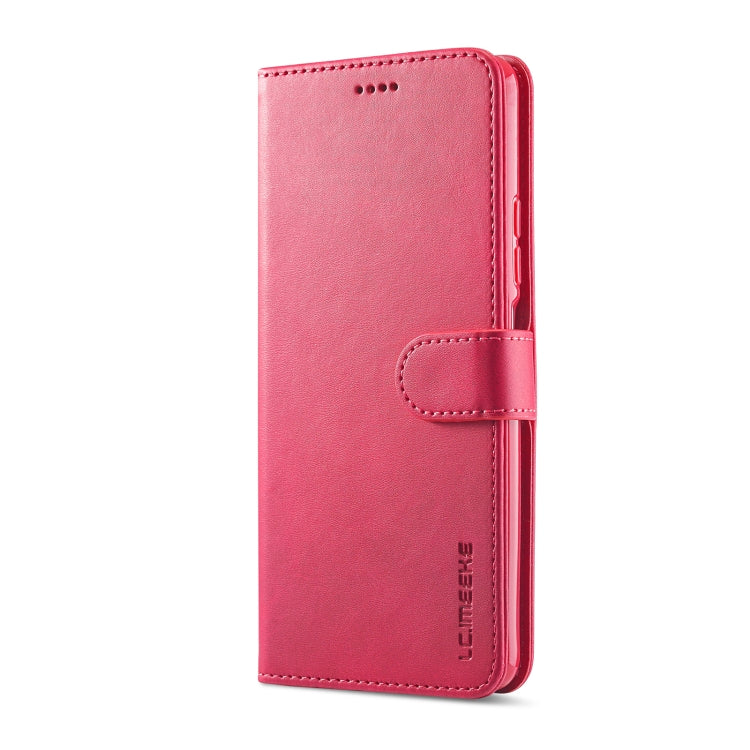 LC.IMEEKE Calf Texture Leather Phone Case, For Xiaomi Poco X4 GT 5G