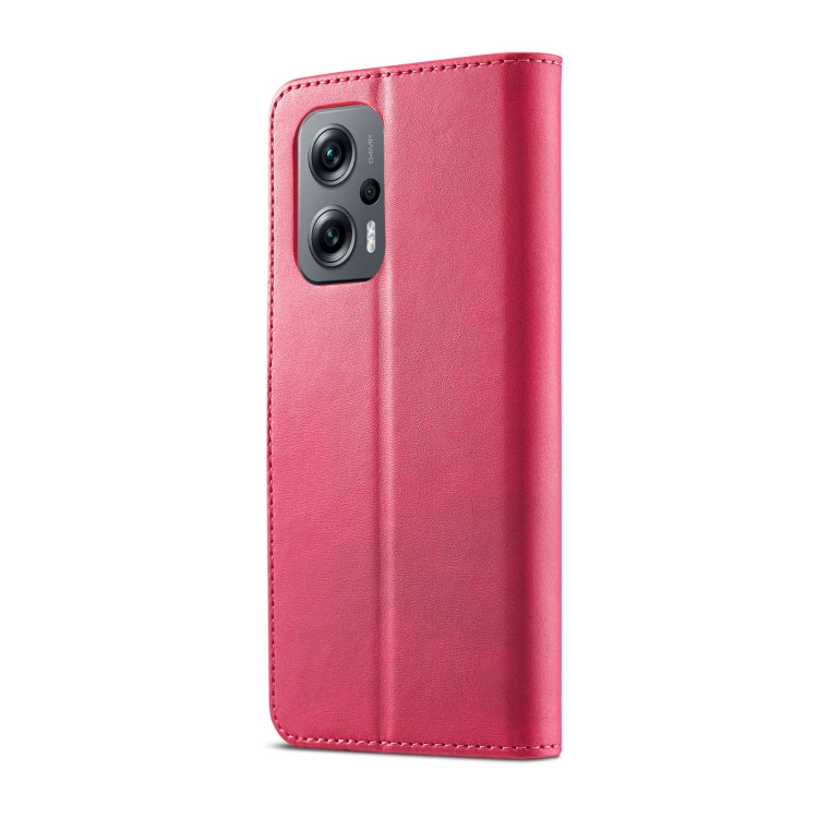 LC.IMEEKE Calf Texture Leather Phone Case, For Xiaomi Poco X4 GT 5G