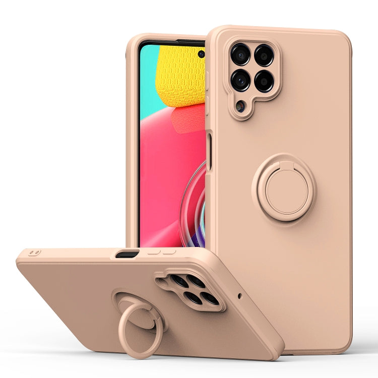 Ring Kickstand Silicone Phone Case, For Honor X8, For Samsung Galaxy M53 5G, For Samsung Galaxy Note20 Ultra, For Xiaomi Poco F4 GT