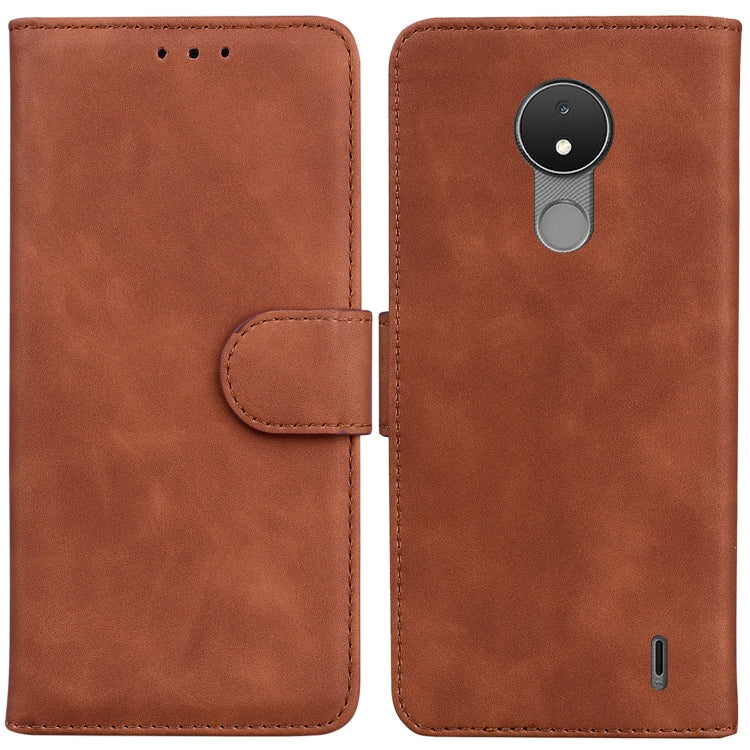 Skin Feel Pure Color Flip Leather Phone Case, For Nokia C21, For Nokia G11 Plus, For OPPO A57 2022 4G