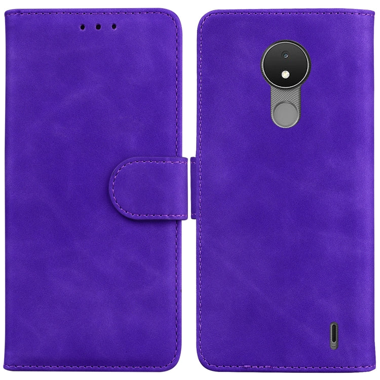 Skin Feel Pure Color Flip Leather Phone Case, For Nokia C21, For Nokia G11 Plus, For OPPO A57 2022 4G