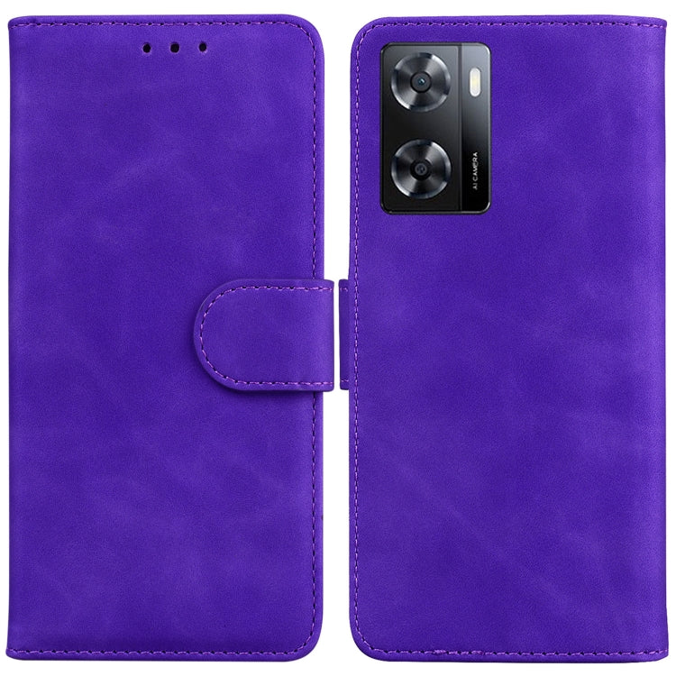 Skin Feel Pure Color Flip Leather Phone Case, For Nokia C21, For Nokia G11 Plus, For OPPO A57 2022 4G