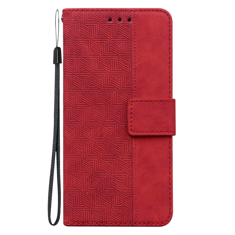 Geometric Embossed Leather Phone Case, For Nokia C2 2nd Edition, For Nokia C21, For Nokia G11 Plus