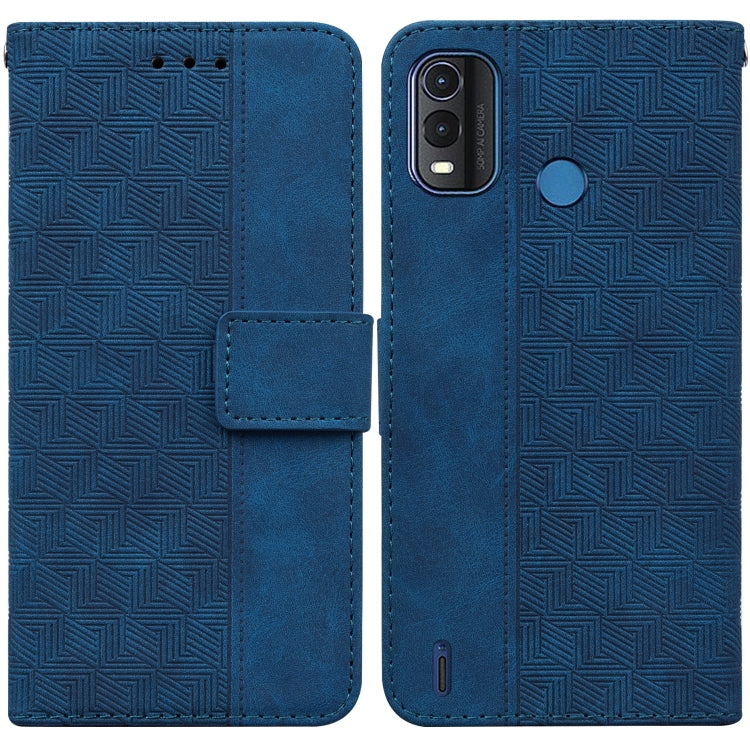 Geometric Embossed Leather Phone Case, For Nokia C2 2nd Edition, For Nokia C21, For Nokia G11 Plus