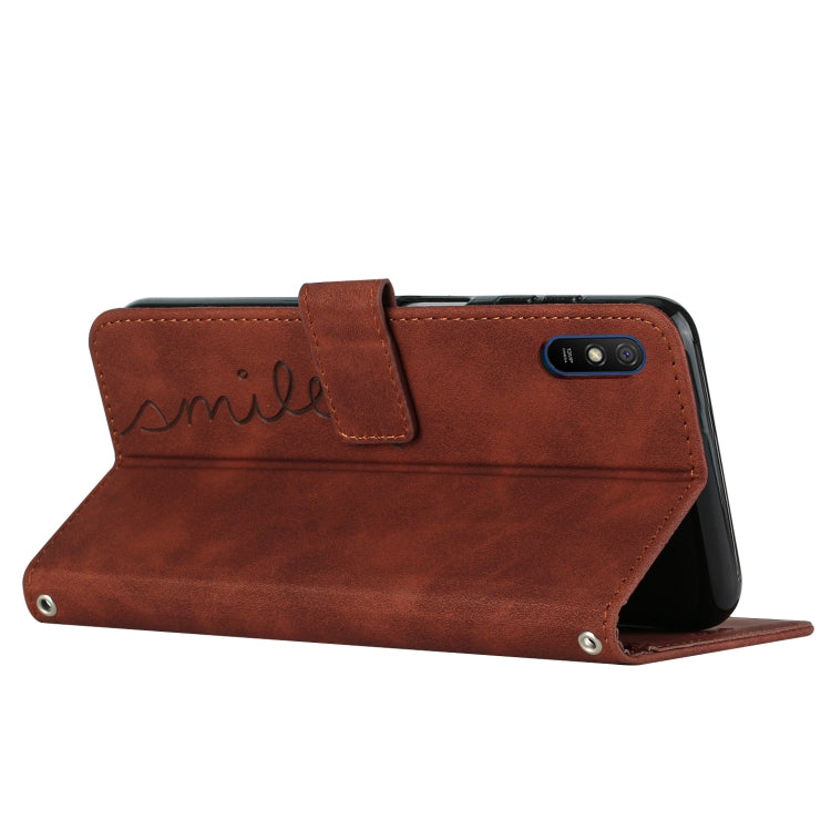 Skin Feel Heart Pattern Leather Phone Case with Lanyard, For Xiaomi Redmi 9A, For Xiaomi Redmi 10, For Xiaomi Redmi 10A, For Xiaomi Redmi 10C, For Xiaomi Redmi K40 / K40 Pro, For Xiaomi Redmi K50 / K50 Pro, For Xiaomi Redmi Note 8                      ...