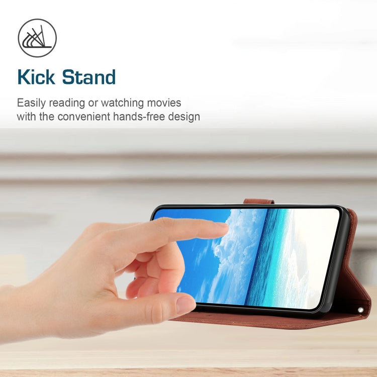 Skin Feel Heart Pattern Leather Phone Case with Lanyard, For Xiaomi 11T / 11T Pro, For Xiaomi Poco M3, For Xiaomi Poco M4 Pro, For Xiaomi Poco X3 NFC, For Xiaomi Poco X4 Pro 5G