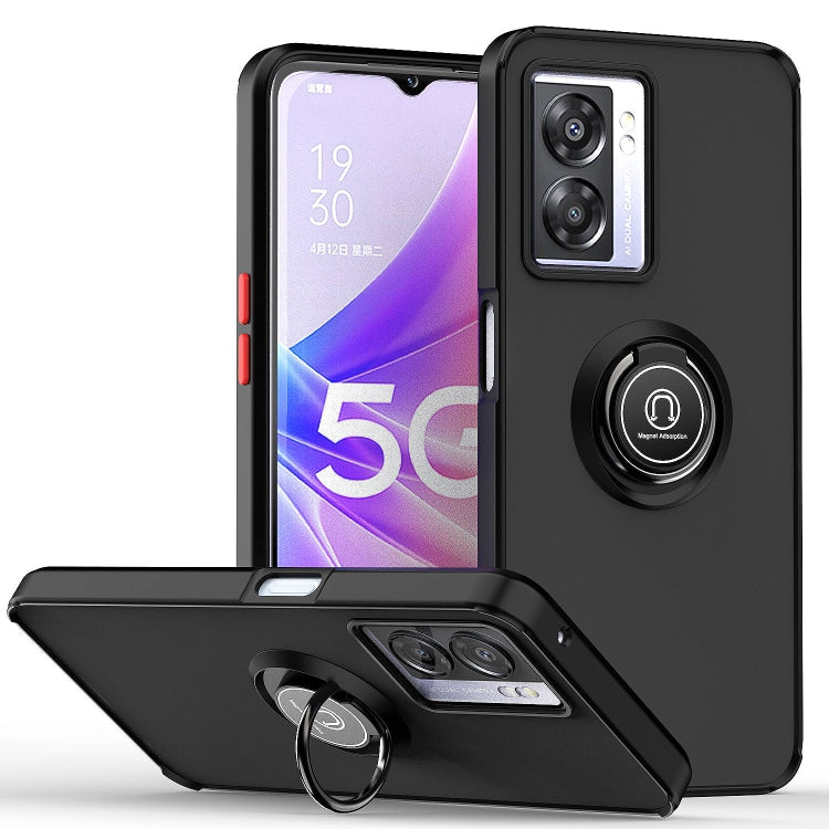 Q Shadow 1 Series TPU + PC Phone Case with Ring Holder, For OPPO A57 5G, For OPPO A74 4G, For OPPO Reno8 Pro+, For OPPO Reno8, For Motorola Moto G52, For TCL Stylus 5G, For Samsung Galaxy Xcover6 Pro